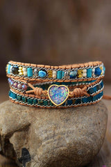 Heart Layered Bracelet - 808Lush