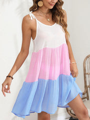 Spaghetti Strap Beach Cover-Up