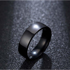 Titanium Steel Plain Ring - 808Lush