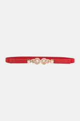 Zinc Alloy Buckle PU Leather Belt - 808Lush