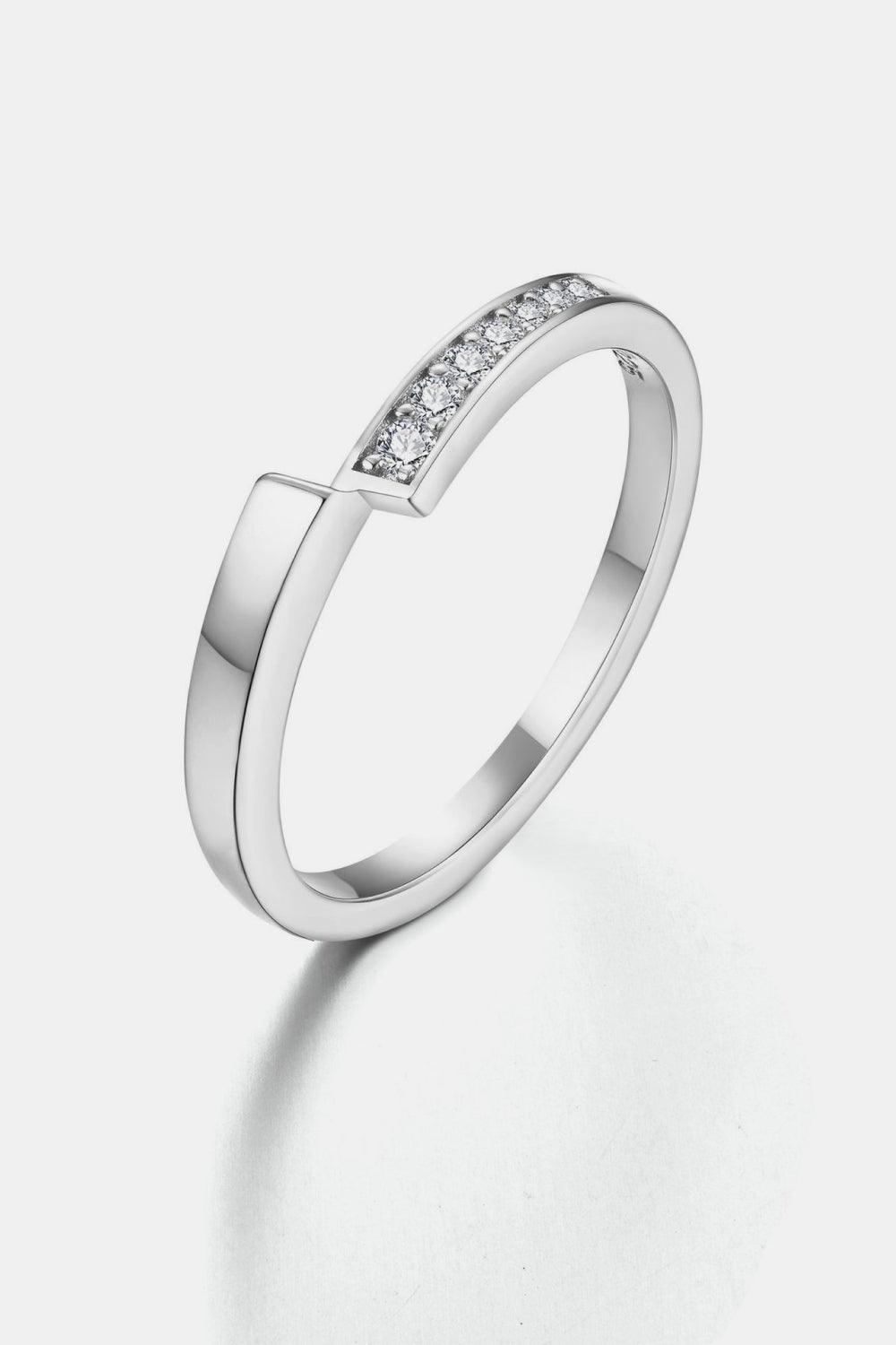 Moissanite 925 Sterling Silver Ring - 808Lush