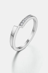 Moissanite 925 Sterling Silver Ring - 808Lush