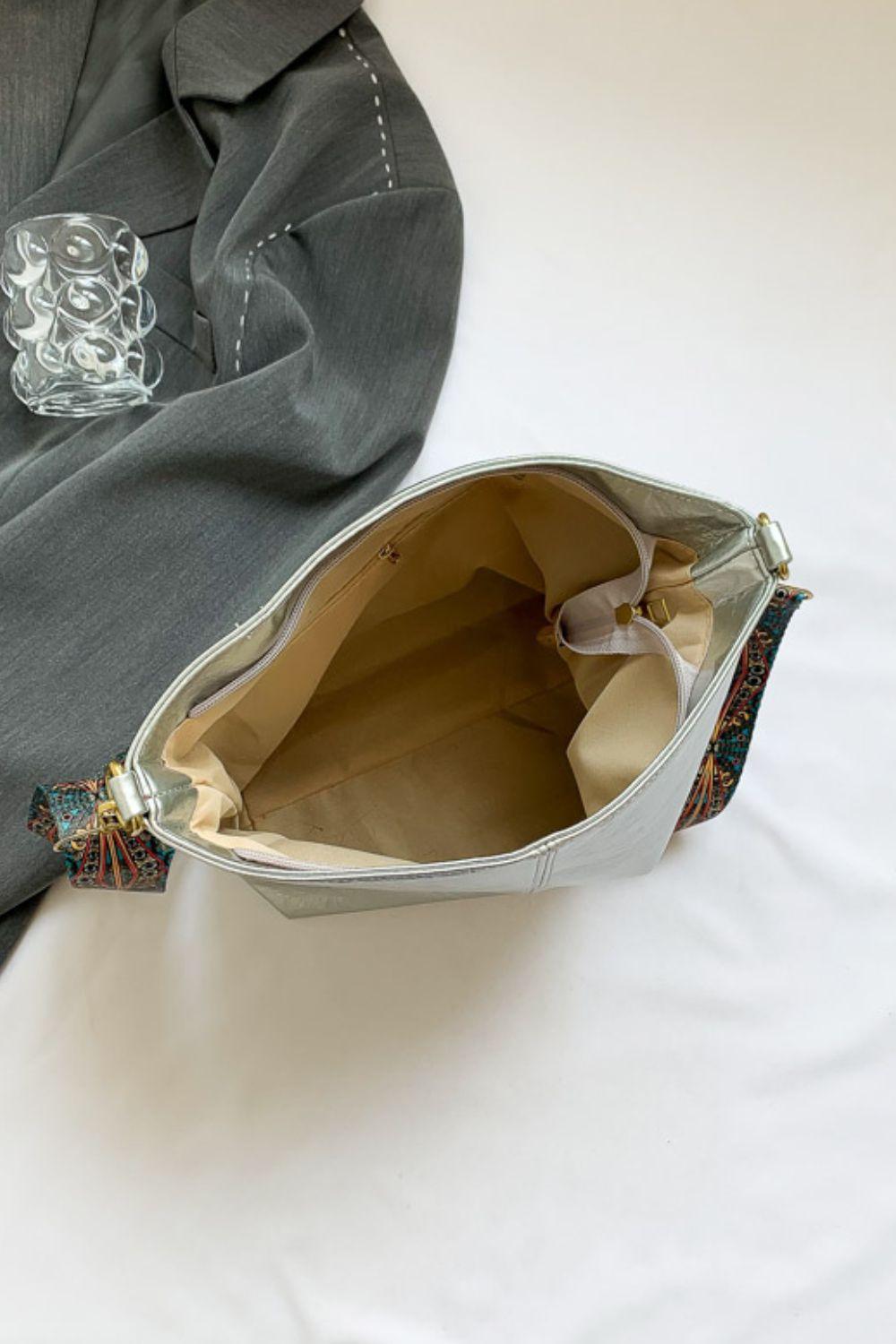 PU Leather Shoulder Bag - 808Lush