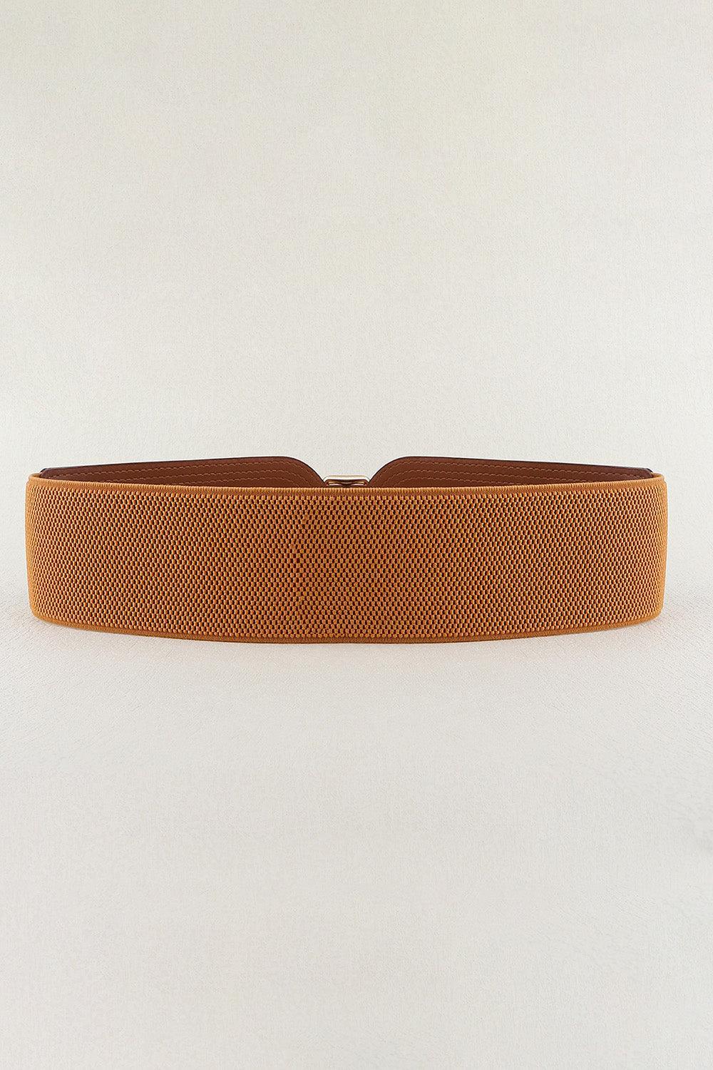 Elastic Wide PU Belt - 808Lush