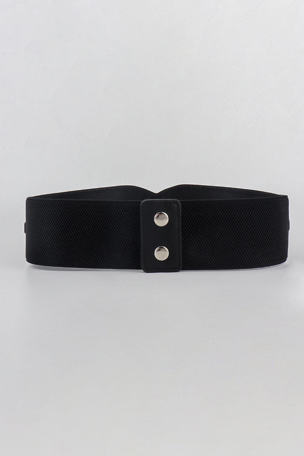 Elastic Wide PU Belt - 808Lush