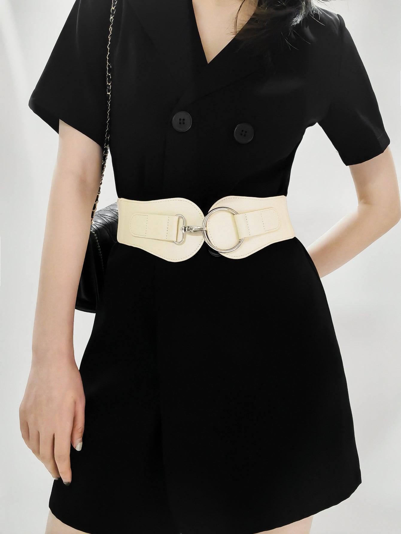 PU Elastic Wide Belt - 808Lush