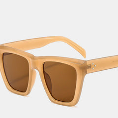 Polycarbonate Frame Square Sunglasses - 808Lush