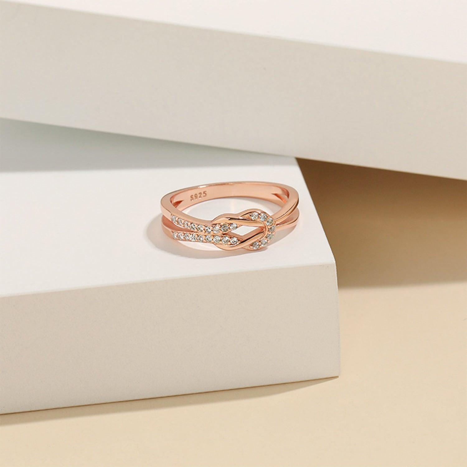 Zircon 925 Sterling Silver Ring - 808Lush