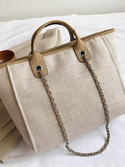 Bucket women's bag large capacity portable single shoulder diagonal chain tote bag - 808Lush