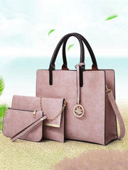 mother-in-law bag PU women's bag large bag multi-piece set shoulder bag - 808Lush