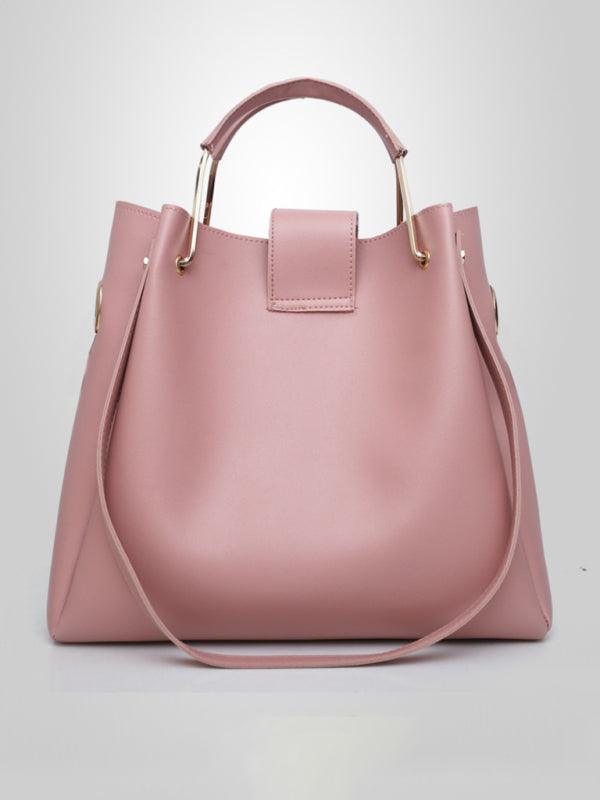 Handbag Fashion One Shoulder Bucket Ladies Luggage Bag Three-Piece Set - 808Lush