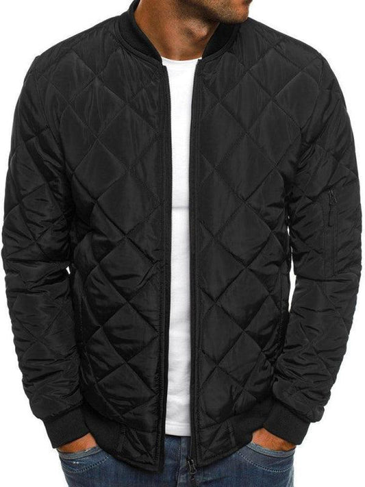 Men's Fashion Warm Coat Solid Color Jacket - 808Lush