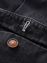 Men's Casual Loose Denim Multi-pocket Suit Jacket - 808Lush