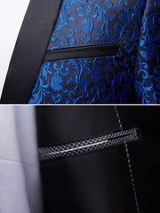 Men's Slim Fit Business Two Piece Suit - 808Lush
