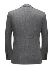 Men's Slim Fit Business Two Piece Suit - 808Lush