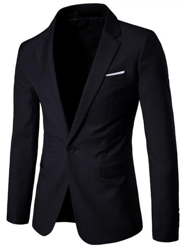 Men's Business Slim Suit Jacket Single Suit - 808Lush