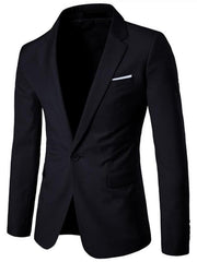 Men's Business Slim Suit Jacket Single Suit - 808Lush