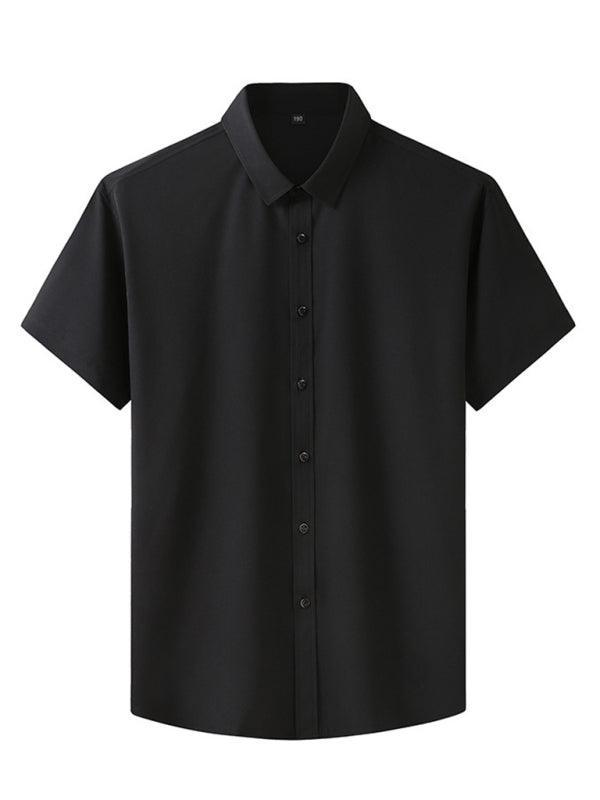 Men's Stretch Thin Short Sleeve Shirt - 808Lush