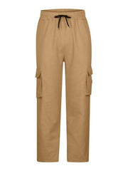 Men's loose school bag workwear casual trousers - 808Lush