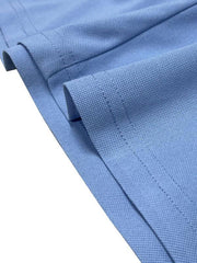 Men's Casual Lapel Color Block Short Sleeve Polo Shirt - 808Lush