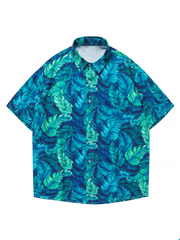 Men's Beach Shirt Hawaiian Vacation Short Sleeve Shirt - 808Lush