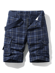 Men's shorts casual with multiple pockets
