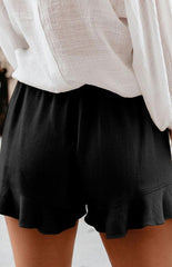 Ladies Casual Lace Bottom Shorts - 808Lush