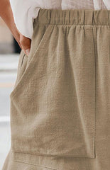 Ladies Casual Lace Bottom Shorts - 808Lush