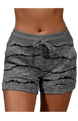 Ladies Casual Fashion Waist Stretch Shorts - 808Lush