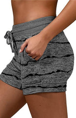 Ladies Casual Fashion Waist Stretch Shorts - 808Lush