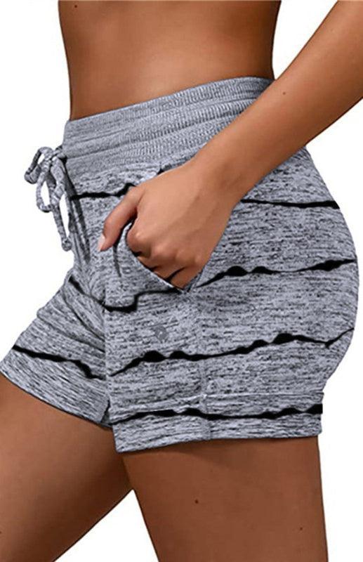 Ladies Casual Fashion Waist Stretch Shorts - 808Lush