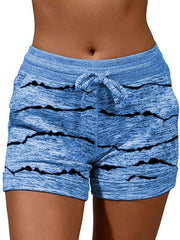 Ladies Casual Fashion Waist Stretch Shorts - 808Lush