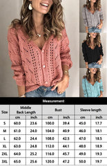 Ladies Casual Knit Cardigan