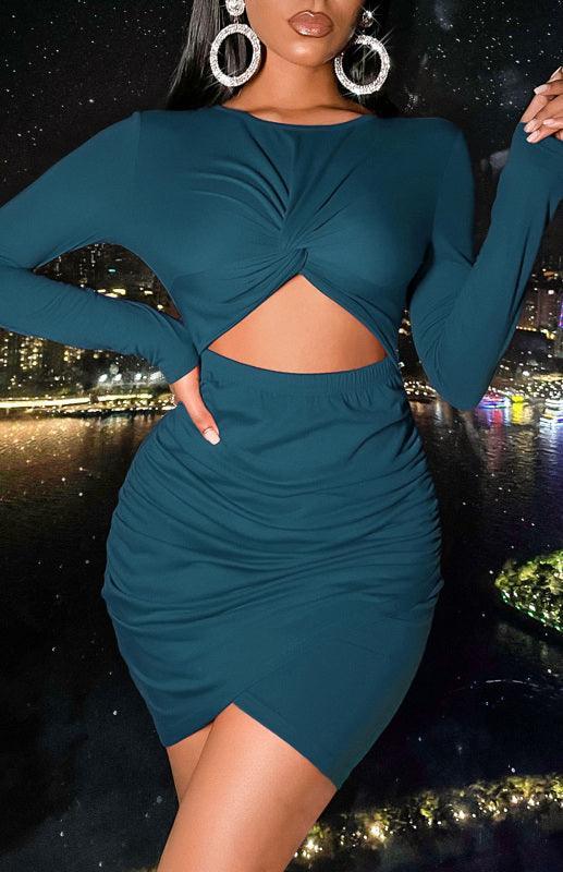 Women's Long-Sleeve Mini Dress - 808Lush
