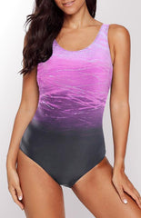 Women's Cross Back One Piece Swimsuit Summer Sexy Beachwear - 808Lush