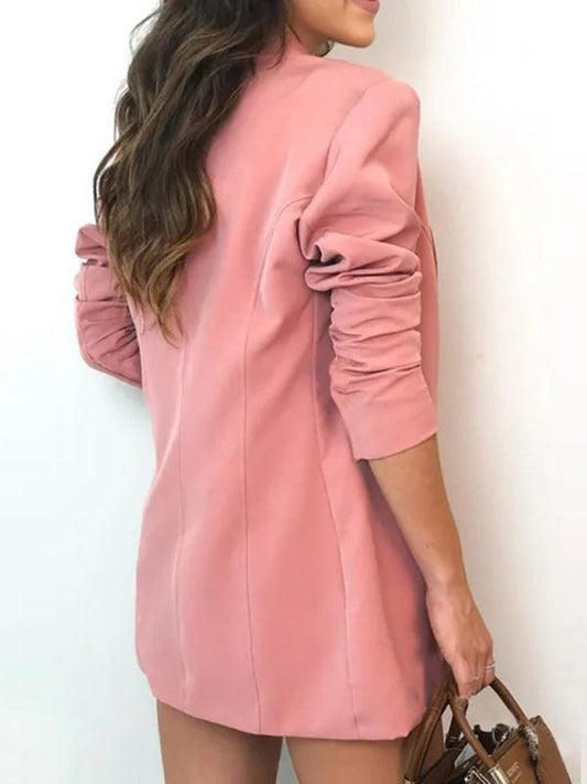 Women's fashionable temperament lapel suit - 808Lush