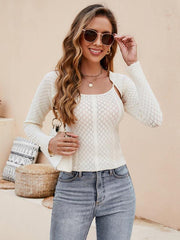 fashion women's knitted sweater suit sweater - 808Lush