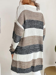 Women's Long Buttonless Sweater