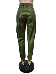 Women's Fashionable Multiple Pocket Cargo Pants - 808Lush