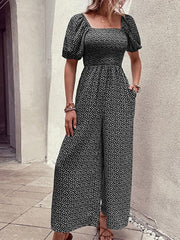 Women's Fashion Printed Jumpsuit - 808Lush