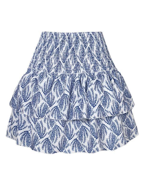 Women's Fashion Ruffled Floral Half-length Pleated Skirt - 808Lush