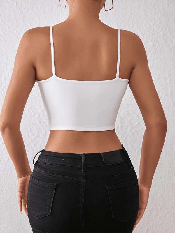 crop top sexy midriff-baring camisole - 808Lush
