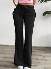 Spring and summer casual slim-fit pleated trousers - 808Lush