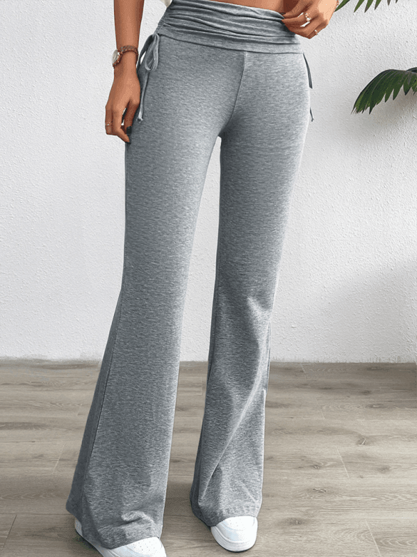 Spring and summer casual slim-fit pleated trousers - 808Lush