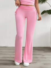 Spring and summer casual slim-fit pleated trousers - 808Lush