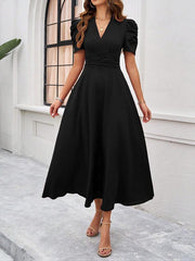 Women's elegant waist dress