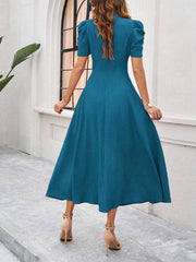 Women's elegant waist dress