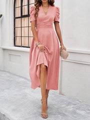 Women's elegant waist dress