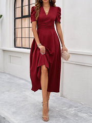 Women's elegant waist dress