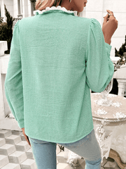 Women's Contrast Striped Shirt
